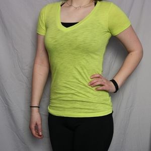 Arizona Jean Company | Neon Green V-neck Shirt
